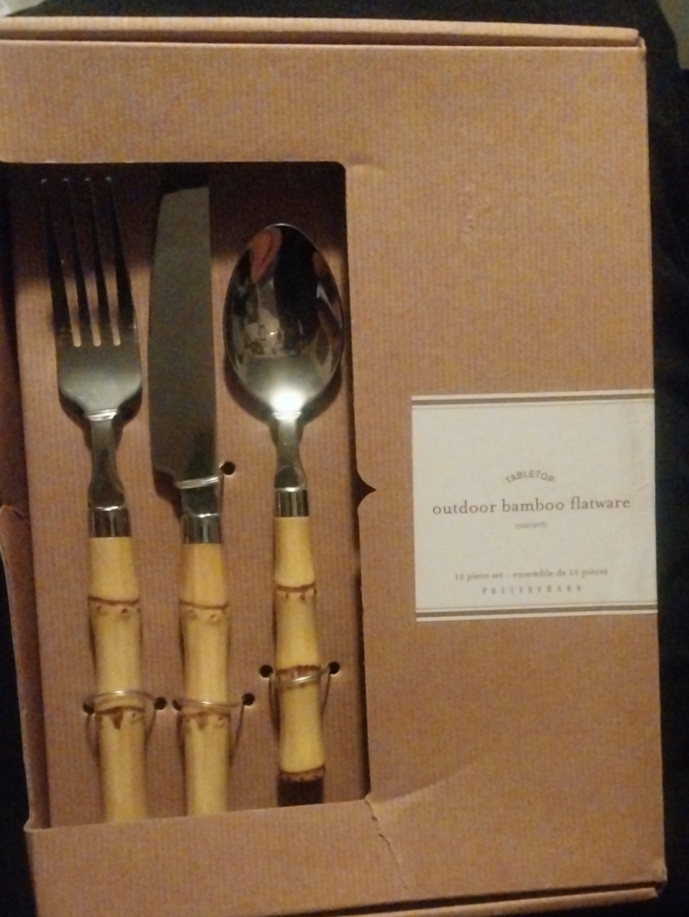 Pottery Barn NIB Flatware Set